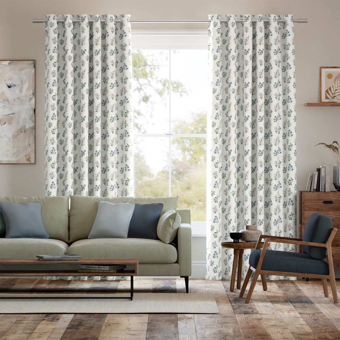 Colorized Leiden Persian Curtains 9088