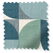 ColorizedSwatch Reno Seafoam Natural Curtains sample image 9099
