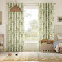 Colorized Hundred Acre Wood Forest Curtains 9114