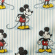 ColorizedPLA Mickey Stripe Chalk Blue Curtains 9129