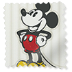 ColorizedSwatch Mickey Stripe Border Dove Grey Curtains sample image 9131