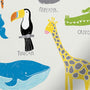 ColorizedPLA Kids Animal Magic Chalk Blackout Roller Blind 9138