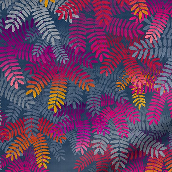 ColorizedPLA Acacia Tree Jewel Roller Blind 9149