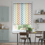 Colorized Electric Lintu Birds Fruit Punch Roller Blind 9153