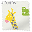 ColorizedSwatch Twist2Go Kids Animal Magic Chalk Blackout Roller Blind sample image 9154