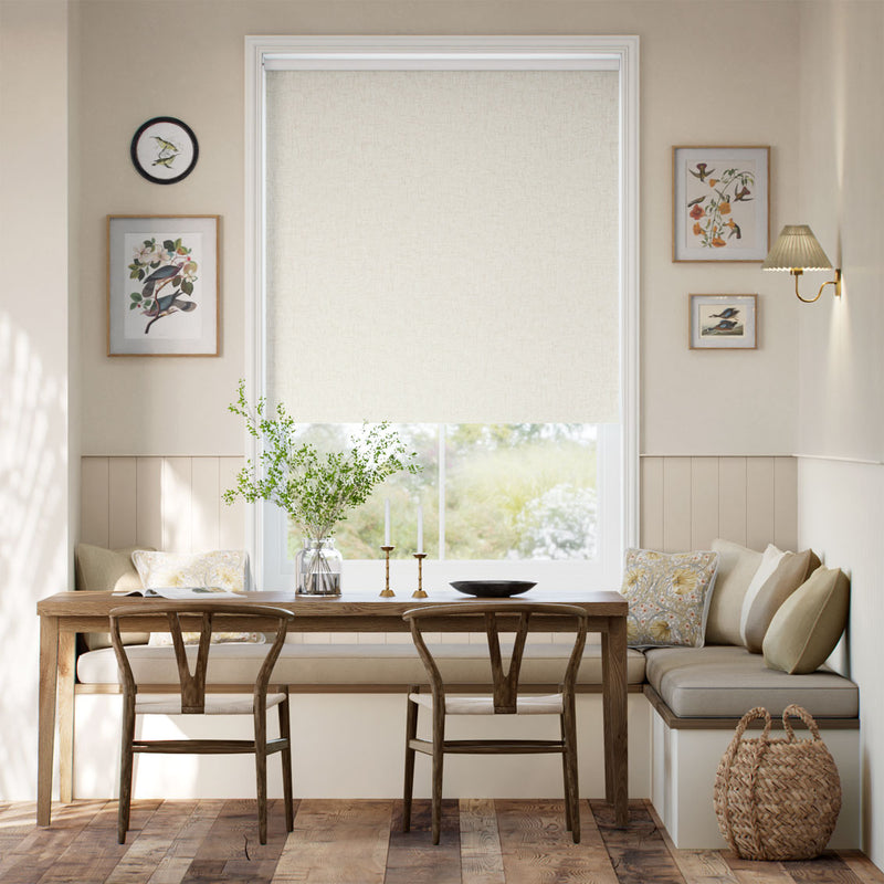 Colorized Twist2Go Sienna Blackout Oatmeal Roller Blind 9168