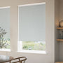 ColorizedZoom Twist2Go Choices Carina Jacquard Winter Blue Roller Blind 9179