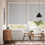 Colorized Twist2Go Choices Petra Stripe Soft Grey Roller Blind 9183