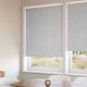 ColorizedZoom Twist2Go Choices Petra Stripe Soft Grey Roller Blind 9183