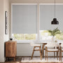 Colorized Twist2Go Choices Petra Stripe Soft Grey Roller Blind 9183
