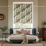 Colorized Twist2Go Bloom Mulberry Roller Blind 9223