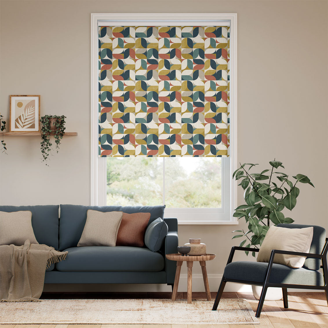 Colorized Twist2Go Reno Twister Roller Blind 9250