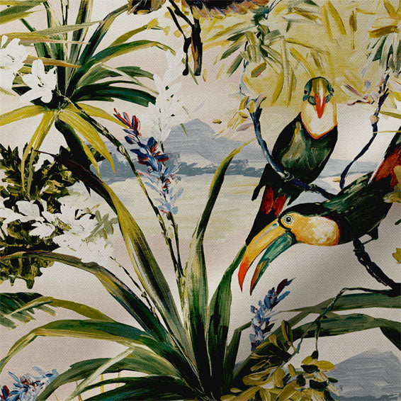 ColorizedPLA Twist2Go Toucan Velvet Jungle Roller Blind 9255