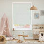 Colorized Twist2Go Mickey Spots Blackout Sea Salt Roller Blind 9278