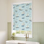 ColorizedZoom Twist2Go Donald Nautical Blackout Cornflower Roller Blind 9303