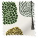 ColorizedSwatch Cedar Forest  Roman Blind sample image 9320