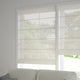 ColorizedZoom Madagascar Voile Neutral Roman Blind 9323