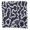 ColorizedSwatch Carina Jacquard Navy Roman Blind sample image