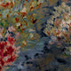 ColorizedPLA Fiore Velvet Slate Blue Roman Blind