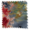 ColorizedSwatch Fiore Velvet Slate Blue Roman Blind sample image