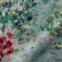 ColorizedPLA Fiore Velvet Duckegg Rose Roman Blind