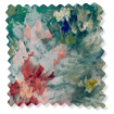 ColorizedSwatch Fiore Velvet Duckegg Rose Roman Blind sample image