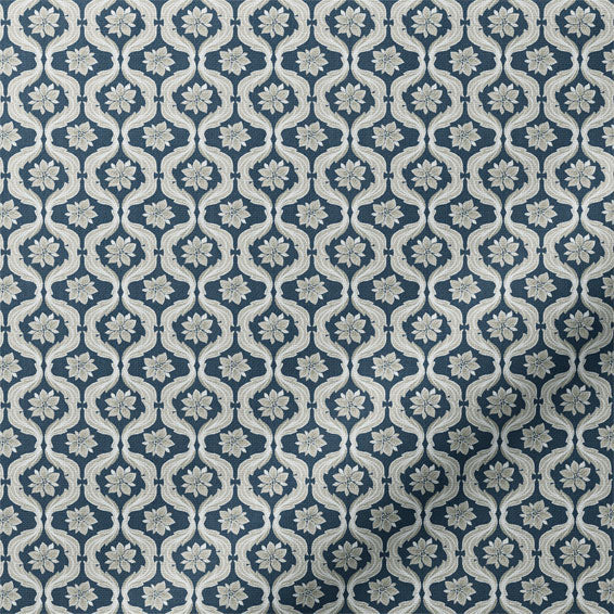 ColorizedPLA Giverny Navy Roman Blind