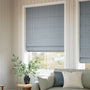 ColorizedZoom Giverny Navy Roman Blind