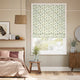 Colorized Leiden Coral Pistachio Roman Blind
