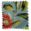 ColorizedSwatch Passiflora Velvet Teal Blue Roman Blind sample image