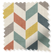 ColorizedSwatch Phoenix Twister Roman Blind sample image