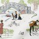 ColorizedPLA 101 Dalmatians Soft Green & Rose Roman Blind