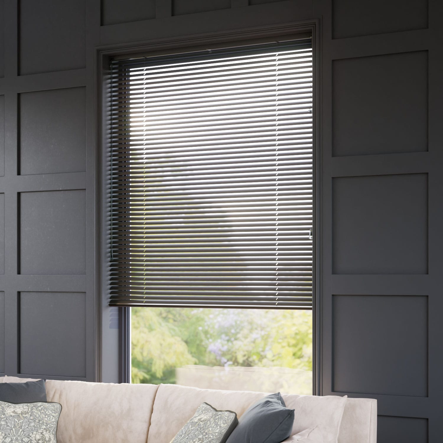 ColorizedZoom Essence Espresso Venetian Blind - 25mm Slat 9417