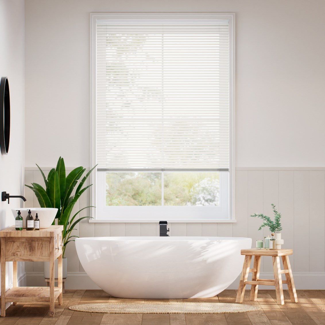 Bathroom shutter blinds