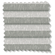 ColorizedSwatch BiFold ClickFIT DuoLuxe Misty Grey  Pleated Blind sample image 2045