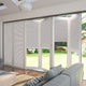 ColorizedZoom BiFold ClickFIT DuoLuxe Dove  Pleated Blind 2042