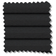 ColorizedSwatch BiFold Adapt DuoLuxe Liquorice Pleated Blind sample image 2091