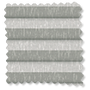 ColorizedSwatch BiFold Adapt DuoLuxe Misty Grey Pleated Blind sample image 2092
