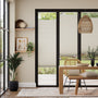 Colorized BiFold Adapt DuoShade Limewash Pleated Blind 2100