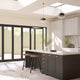 ColorizedZoom BiFold Adapt DuoShade Cream Pleated Blind 2097