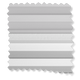 ColorizedSwatch BiFold Night & Day Duo Moonlight Pleated Blind sample image 2109
