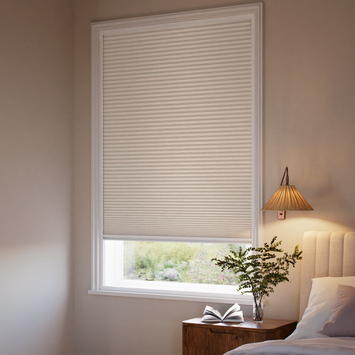 ColorizedZoom TotalShade Blackout Ecru Thermal Blind 2125