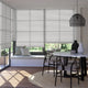 Colorized DuoLight Cordless Mosaic Cool Grey Thermal Blind 2186