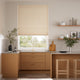 Colorized DuoLight Cordless Almond Thermal Blind 2172
