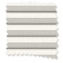 ColorizedSwatch DuoShade Cordless Crackle Alabaster Thermal Blind sample image 2214