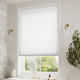 ColorizedZoom Double DuoLight Cordless Arctic White Thermal Blind 2235