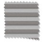 ColorizedSwatch Cordless Double DuoLight Matte Grey Thermal Blind sample image 2246