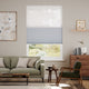 Colorized Night & Day Duo Voile Sky Thermal Blind 2332