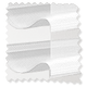 ColorizedSwatch Illusion Pure White Roller Shade sample image 2453