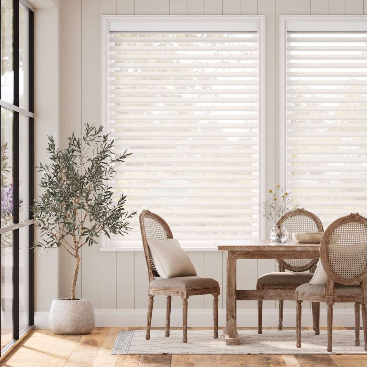 Colorized Illusion Pearl Roller Shade 2452